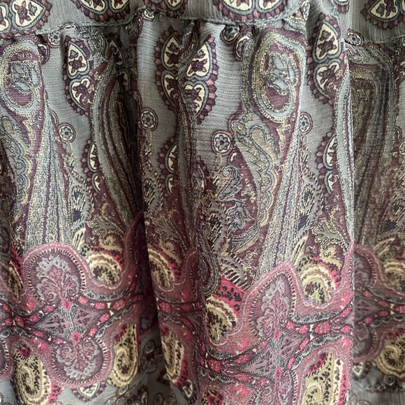 Zara sheer paisley tunic dress - Picture 5 of 6